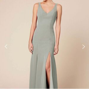 Dear Cleo Ivy Tie Back Dress with Side Slit in Mint Size 4